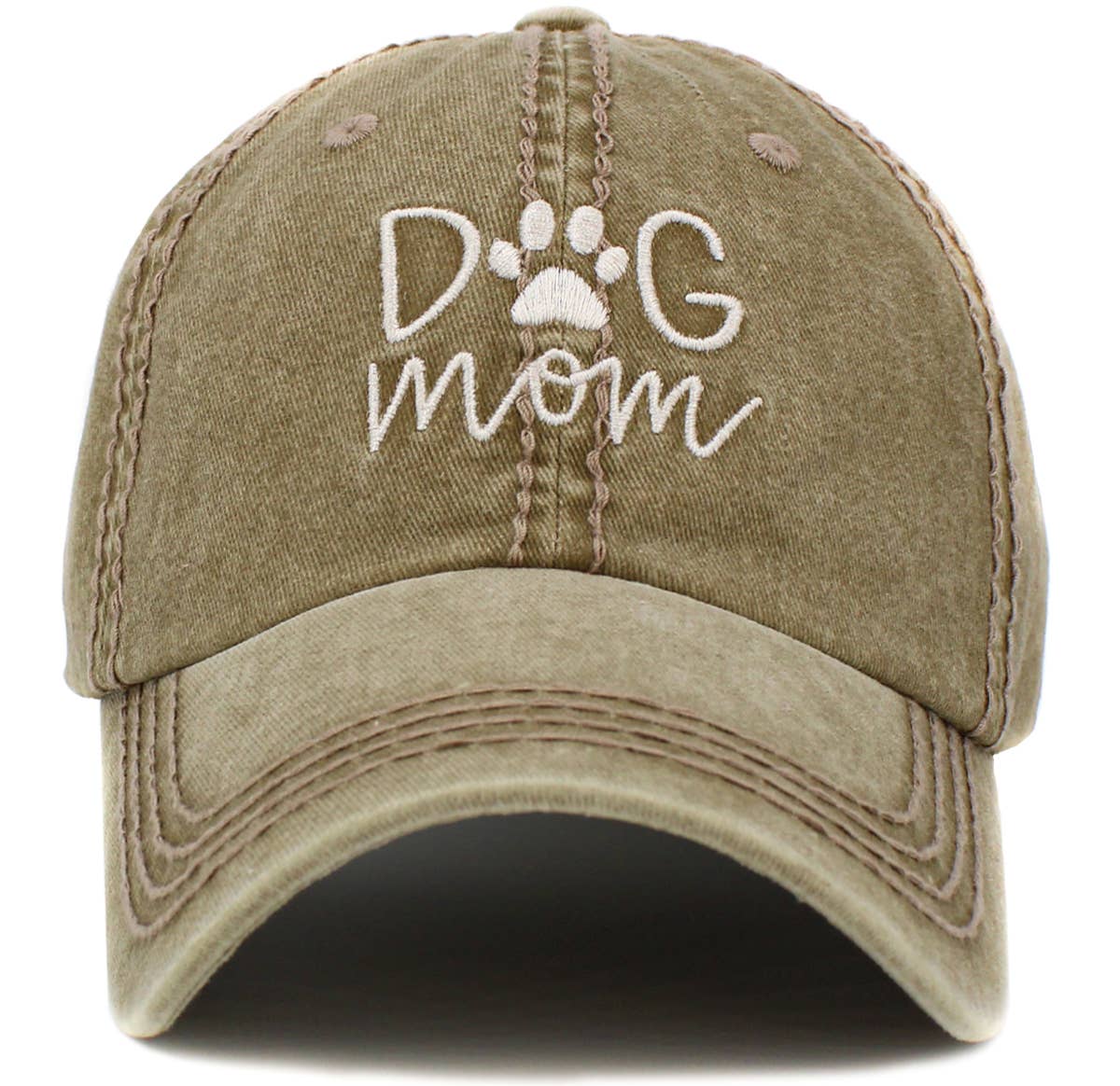 Dog Mom Vintage Baseball Cap