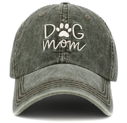 Dog Mom Vintage Baseball Cap