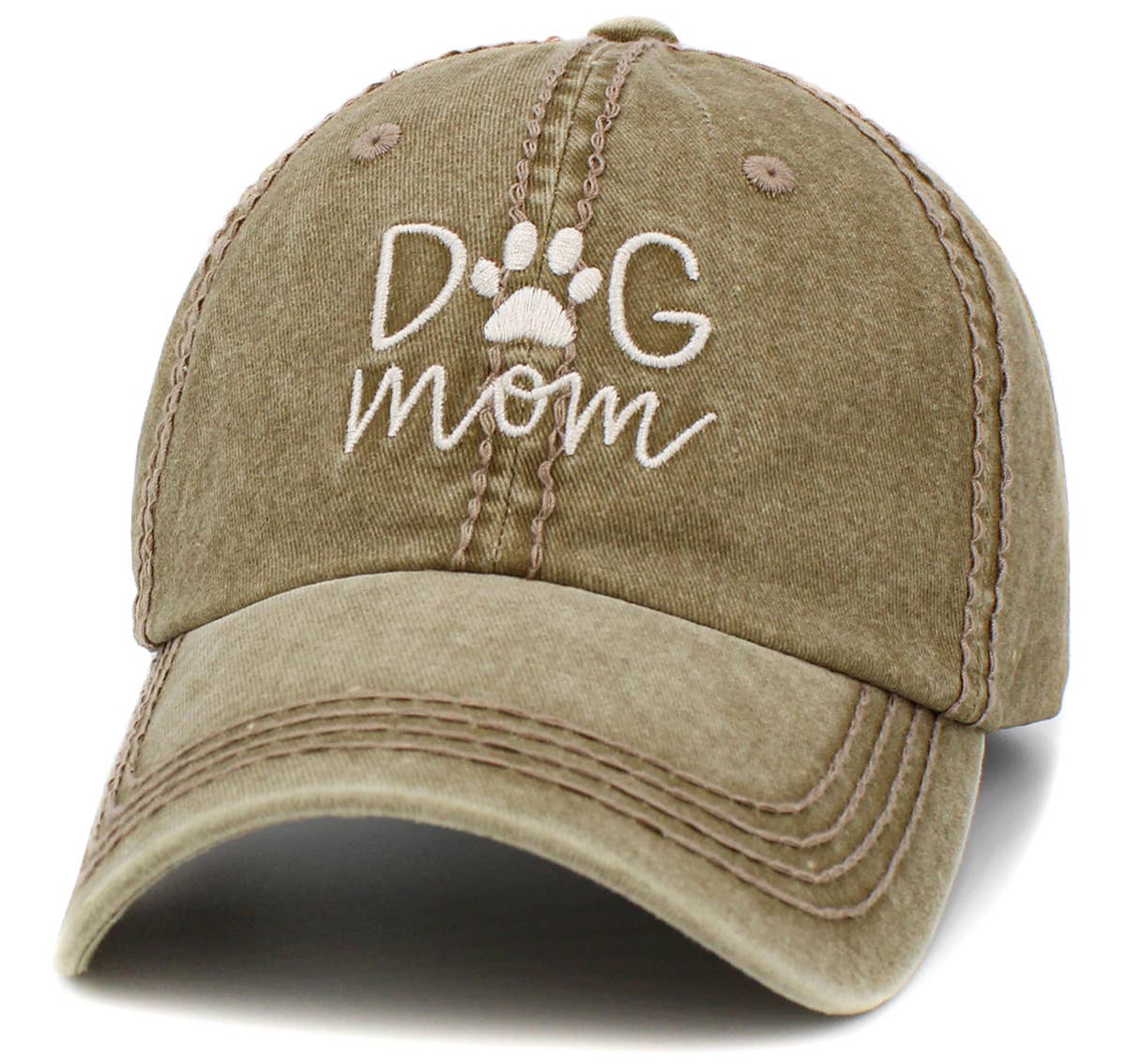 Dog Mom Vintage Baseball Cap