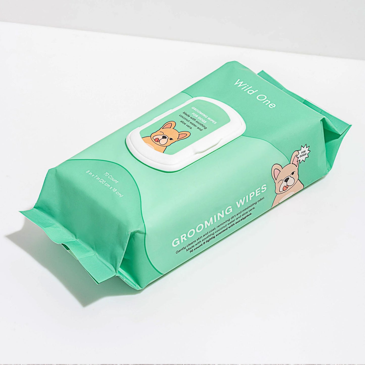 Premium Dog & Pet Grooming Wipes – Hypoallergenic, Coconut & Aloe for Fresh, Clean Fur