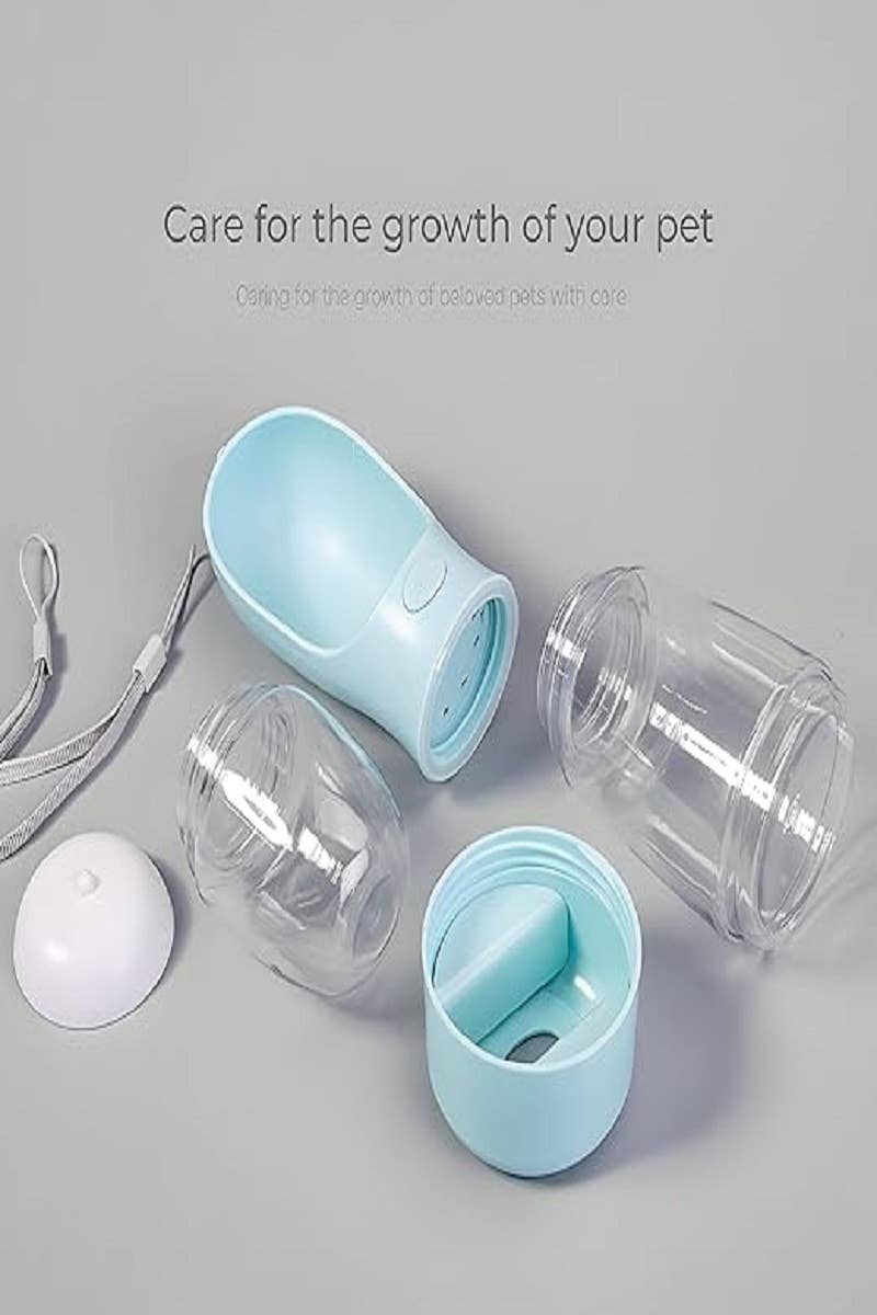 Pet feeding or water bottle components  