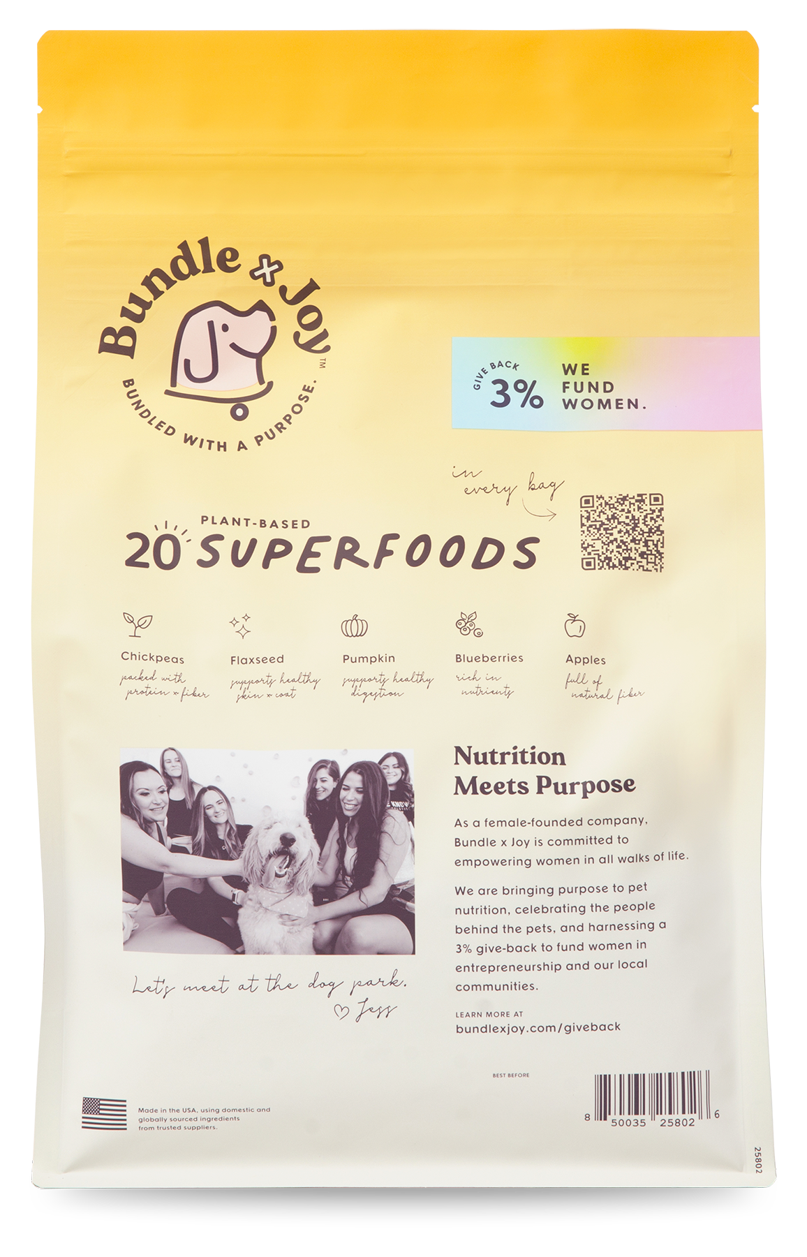 Bundle x Joy Golden Superfood Dry Dog Food - Real Chicken