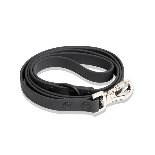 Durable Waterproof Dog Leash - Ideal for All-Weather Outdoor Adventures - Black